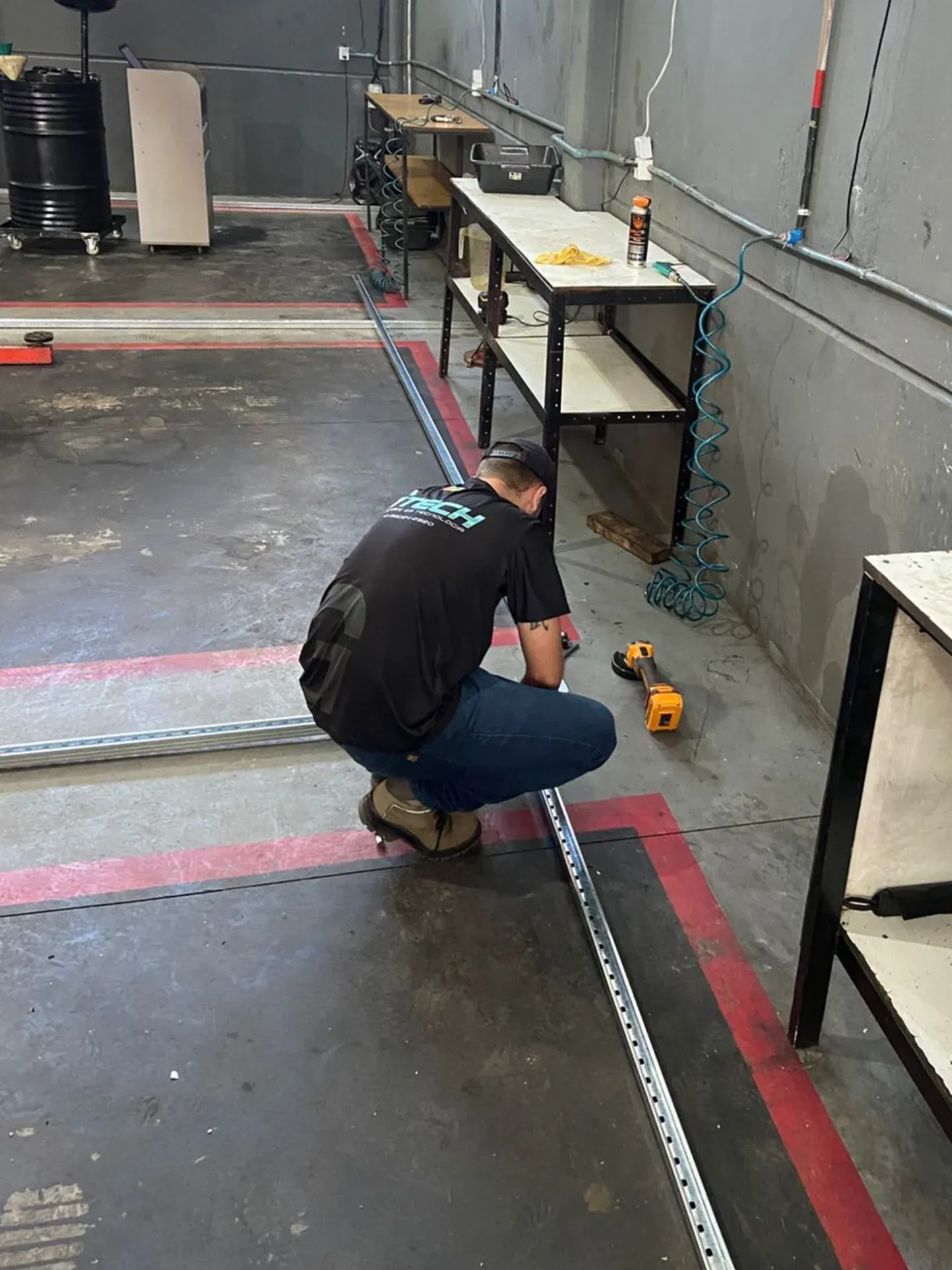 Bastidores da oficina Nunescar